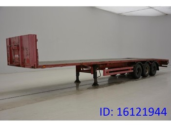 Flatbed semi-trailer Van Hool Plateau