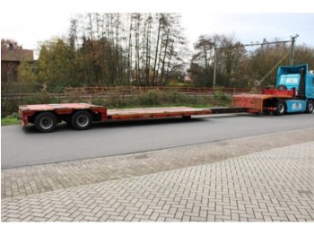 Low loader semi-trailer Goldhofer 2-ass. Uitschuifbare dieplader: picture 1