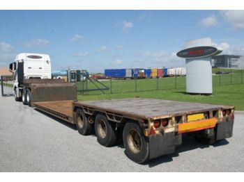 Low loader semi-trailer Goldhofer tiebett: picture 1