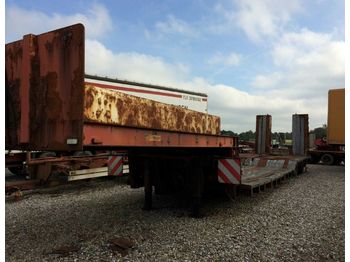 Low loader semi-trailer Hoffmann tiefbett: picture 1