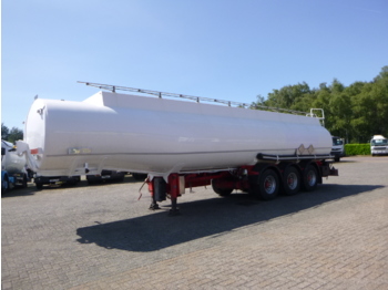 Tanker semi-trailer for transportation of fuel Indox Fuel tank alu 40. 5 m3 / 6 comp: picture 1