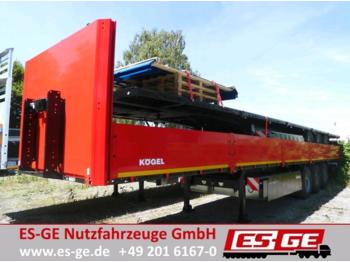 New Dropside/ Flatbed semi-trailer Kögel 3-Achs-Multi-Sattelanhänger, Bordwände: picture 1