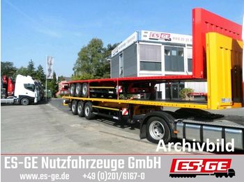 New Dropside/ Flatbed semi-trailer Kögel 3-Achs-Sattelanhänger mit Rungen: picture 1