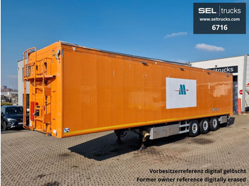 Walking floor semi-trailer KRAKER