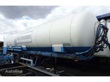 Tanker semi-trailer for transportation of gas Kroll CO2, Carbon dioxide, gas, uglekislota: picture 1