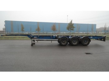 Container transporter/ Swap body semi-trailer Kromhout 3 AXLE CONTAINER TRAILER: picture 1