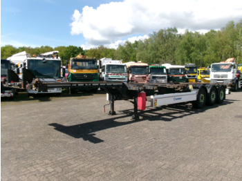 Krone 3-axle container trailer 20-30-40-45 ft DA08LNA - Container transporter/ Swap body semi-trailer: picture 1