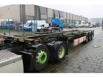 Container transporter/ Swap body semi-trailer Krone 3x BPW + 20FT/30FT/40FT/45FT: picture 2