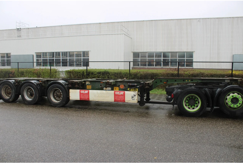 Container transporter/ Swap body semi-trailer Krone 3x BPW + 20FT/30FT/40FT/45FT: picture 5