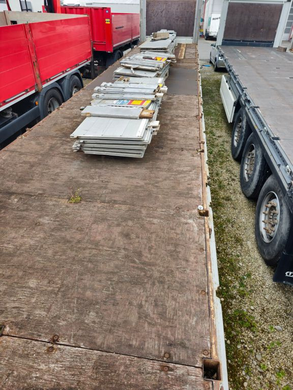 Dropside/ Flatbed semi-trailer Krone Baustoff Staplerhalt  455/40R22,5: picture 10