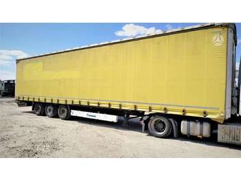 Semi-trailer Krone Меga Krone Меgа R19,5 SAF, užuolaidinės / tentinės