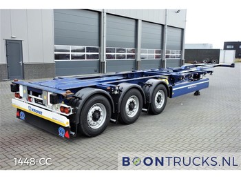 Container transporter/ Swap body semi-trailer Krone SD | 2 x LIFTAXLE * 20-30-40-45ft HC: picture 1