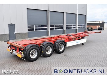 Container transporter/ Swap body semi-trailer Krone SD | 2x20-30-40-45ft HC * EXTENDABLE REAR: picture 1