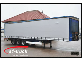 Curtainsider semi-trailer Krone SD, Code XL, Coil, bahn,  Steckrungen, HU 01/202: picture 1