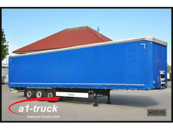 Curtainsider semi-trailer Krone SD Tautliner SAF-Achse, Steckrungen, 289 tkm: picture 1