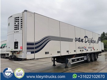 Refrigerated semi-trailer Krone SNF SF24 full side door open: picture 1