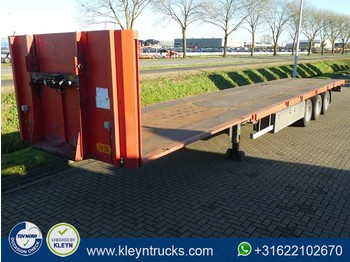 Dropside/ Flatbed semi-trailer LAG 3 AXLE KOOI-AAP forklift connection: picture 1
