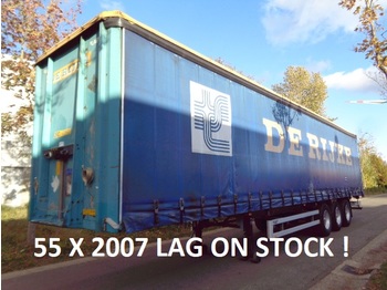 Curtainsider semi-trailer LAG O-3-40 03 55 IN STOCK: picture 1