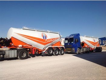 New Tanker semi-trailer for transportation of cement LIDER 2022 MODEL NEW CEMENT TANKER [ Copy ]: picture 1