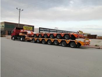 New Low loader semi-trailer for transportation of heavy machinery LIDER 2022 YEAR NEW MODELS containeer flatbes semi TRAILER FOR SALE [ Copy ]: picture 1