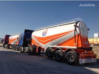 New Tanker semi-trailer for transportation of cement LIDER 2024 MODEL NEW CEMENT TANKER: picture 4
