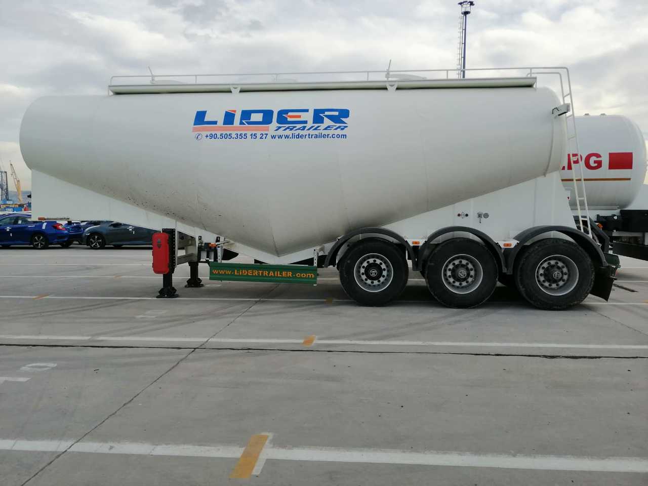 New Tanker semi-trailer for transportation of cement LIDER 2024 MODEL NEW CEMENT TANKER: picture 17