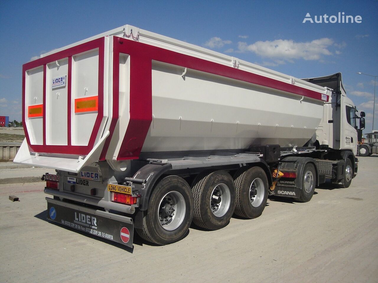 New Tipper semi-trailer LIDER 2024 NEW READY IN STOCKS DIRECTLY FROM MANUFACTURER COMPANY AVAILABLE: picture 8