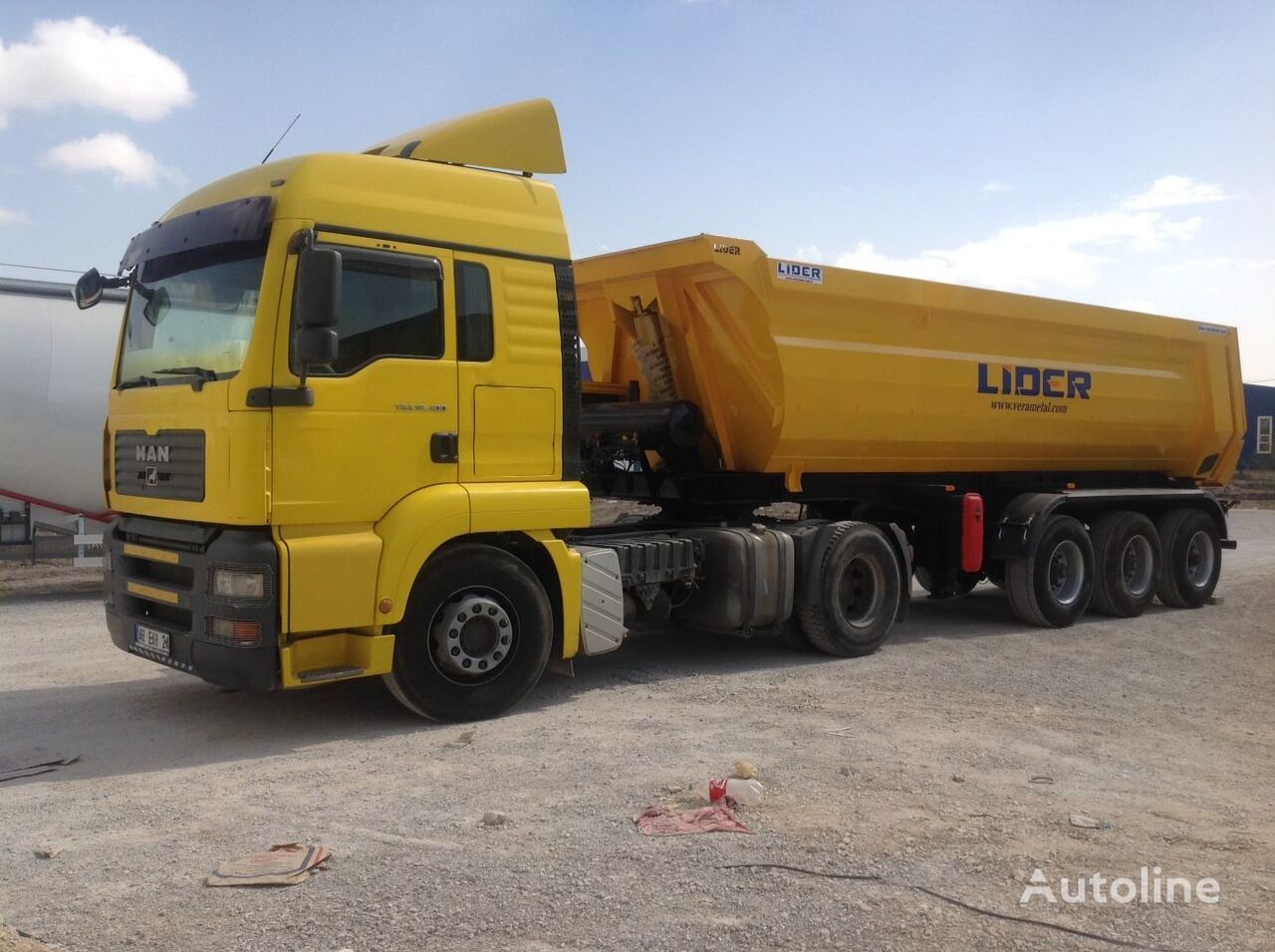 New Tipper semi-trailer LIDER 2024 NEW READY IN STOCKS DIRECTLY FROM MANUFACTURER COMPANY AVAILABLE: picture 4