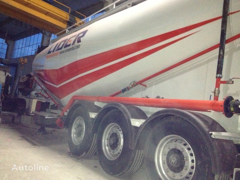 New Tanker semi-trailer for transportation of cement LIDER 2024 YEAR NEW BULK CEMENT manufacturer co.: picture 15