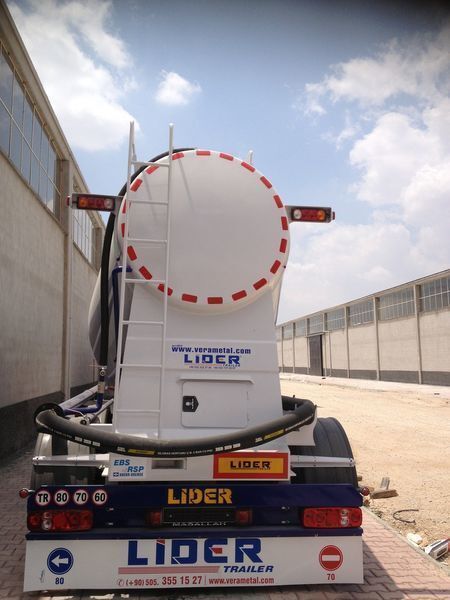 New Tanker semi-trailer for transportation of cement LIDER 2024 YEAR NEW BULK CEMENT manufacturer co.: picture 6