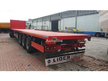 LIDER LIDER 2024 UNUSED NEW  FROM MANUFACTURER - Dropside/ Flatbed semi-trailer: picture 1