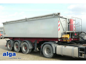 Tipper semi-trailer Langendorf SKA 27/29, Alu, 25m³, BPW-Achsen, Plane, Podest: picture 1