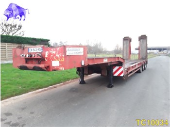 Low loader semi-trailer Louault Low-bed: picture 1