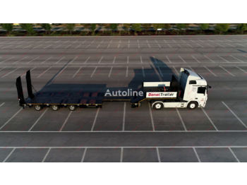 DONAT 3 axle lowbed extendable - metallization - Low loader semi-trailer