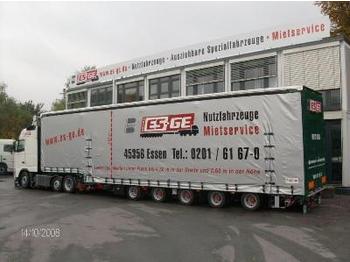 Dinkel 5-Achs-MEGA-Sattelauflieger - gekröpft - Low loader semi-trailer