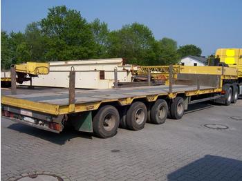 GOLDHOFER STZ4 46/80, 57.500 kg complete - Low loader semi-trailer