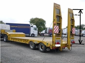 Gheysen&Verpoort *Tieflader* Deutsche Brief *  - Low loader semi-trailer