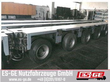 Low loader semi-trailer Goldhofer 4-Achs-Fahrwerk 4x12 t THP-UT