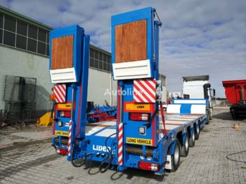 Low loader semi-trailer LIDER 2022 model new directly from manufacturer company available stock