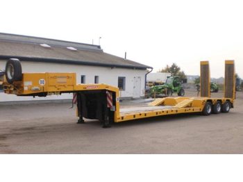 Langendorf 3-Achs Tieflader 50t. - Low loader semi-trailer