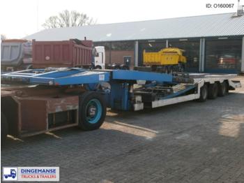 Louault 3-axle truck/machinery transporter trailer - Low loader semi-trailer
