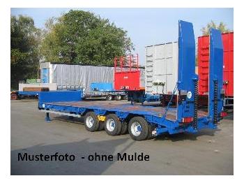 Mueller-Mitteltal 3-Achs-Satteltieflader - Baggerarmablage - Low loader semi-trailer