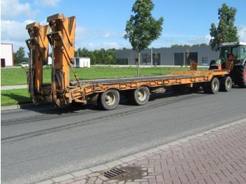 Müller-Mitteltal 4 as  bladgeveerd 40T - Low loader semi-trailer