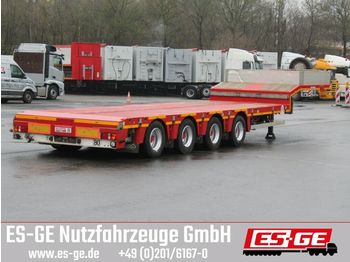 Low loader semi-trailer Nooteboom 4-Achs-Satteltieflader - teleskopierbar
