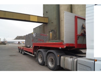 Nor Slep 3-akslet henger - Low loader semi-trailer