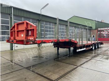 Low loader semi-trailer Vanhool 3H2002 | Semi-dieplader | 6m Uitschuifbaar