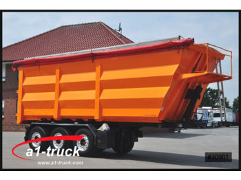 Tipper semi-trailer Lück Stahlkippmulde, 40m³ Lift, Alu,: picture 1