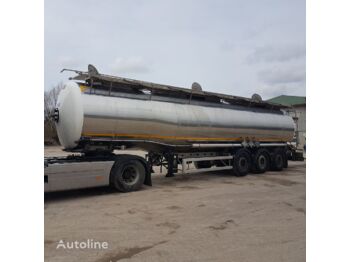 Tanker semi-trailer for transportation of chemicals MAGYAR SR34: picture 1