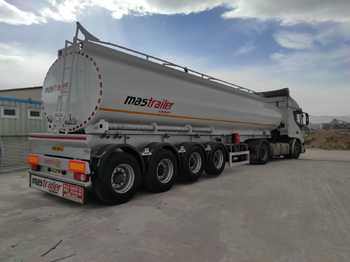 New Tanker semi-trailer for transportation of food MAS TRAILER TANKER NEW MODEL ISOLATED PALM OIL TANKER SEMI TRAILER: picture 1
