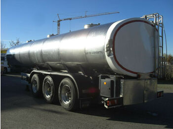 Tanker semi-trailer for transportation of food MTSA 33-27 / 3 KAMMERN: picture 1